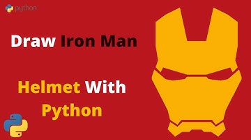 Draw Iron Man with Python