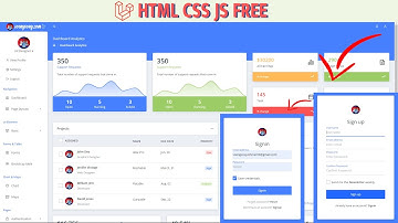 Admin dashboard V8 HTML CSS JS Laravel 8