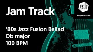 80s Jazz Fusion Ballad in Db major - BJT #37 chords