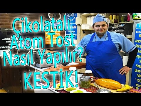 Çikolatalı Atom Tost Nasıl Yapılır ?