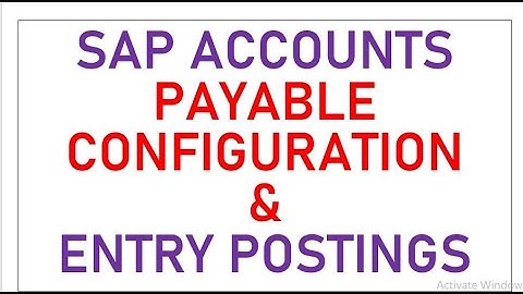 ₹SAP Accounts Payable₹ Configuration| AP Configuration & Vendor Invoice posting| SAP FICO in Telugu