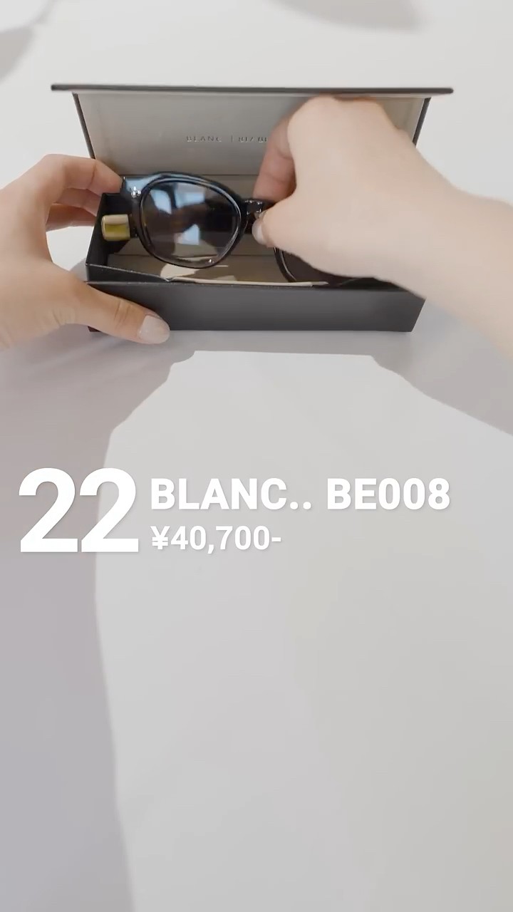 BLANC..の定番で一番人気のモデル「BE008」をご紹介します。 - YouTube