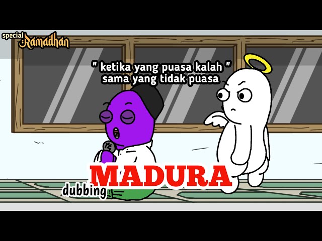 Hari raya idul Fitri 2023 -  animasi dubbing Madura spesial ramadhan || ep animation class=