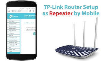 TP-Link Router Setup as Repeater by Mobile | How to use TP-Link Router As Range Extender Archer C20