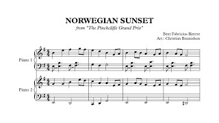 Norwegian Sunset - 2 Pianos