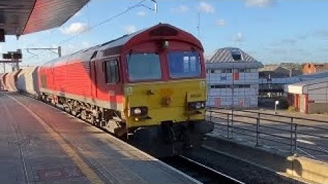 Class 59 | 59201 | Freightliner (Debranded DB Livery) | Reading | 22/11/21