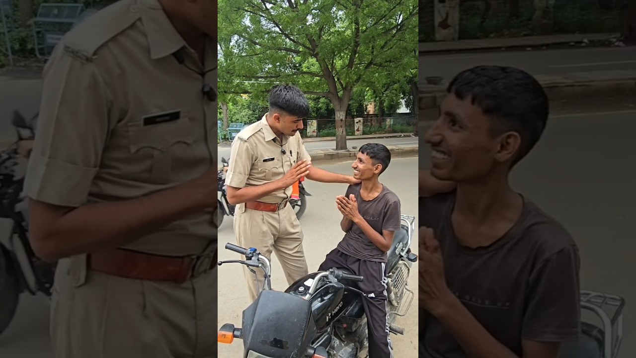 आप यह गलती कभी ना करें#foryou #youtubeshorts #cops #tranding #viral #shorts #help #for #traffic