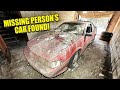 Missing persons car found abandoned car rescued  satisfying first wash since 2006