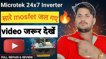 Microtek inverter 24x7 Overload Problem 