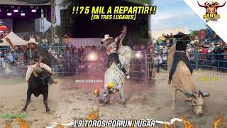 70 A REPARTIR | 19 TOROS | TORNEO DE TOROS en San Juan Cacahuatepec, Oaxaca 2024