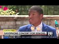 Avery Dixon Young Saxophonist Warms the Hearts  CBS46