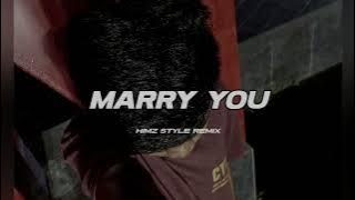 MARRY YOU | HIMZZ STYLE | DISTAN❗| BMR INSIDE | REMIX2025!!! 