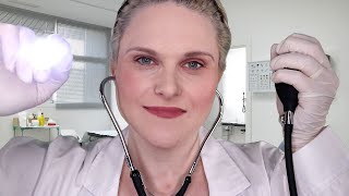 A Full Body ASMR Medical Exam For DEEP Sleep & INTENSE Tingles