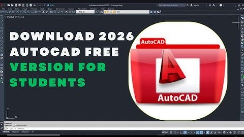 HOW TO CREATE AUTODESK ACCOUNT AND EASILY DOWNLOAD 2026 AUTOCAD FREE VERSION FOR STUDENTS?