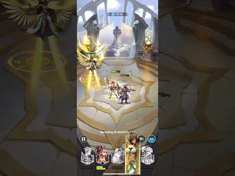 Mythic Heroes: Idle RPG (Lubu solo defense)