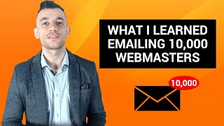 6 Tips I Learned Sending 10,000 Link Building Outreach Emails