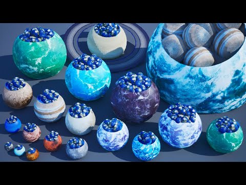 How Many Earth Can Fit Inside Giant Exoplanets? | 3D Simulation