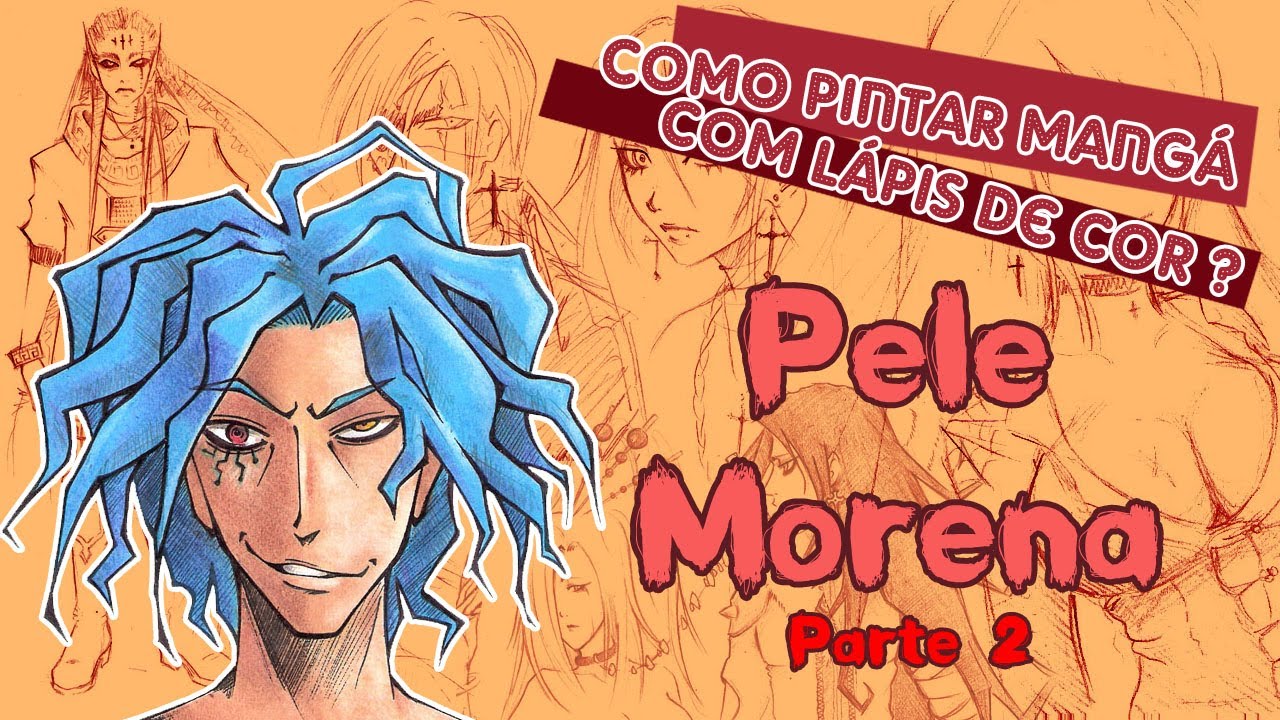 Como desenhar e pintar animes -para iniciantes