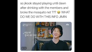 IN THE SOOP EP.7 BEHIND THE SCENE ( JIMIN AND JUNGKOOK MOMENTS )