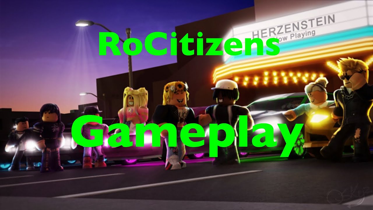 RoCitizens Gameplay (480p) YouTube