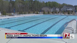 Wake County public pool inspections underway