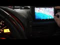 Toyota Avensis   процесс установки моторизированного козырька с планшетом