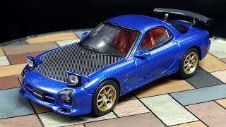 1/64 Mazda RX7 FD3S Efini Aspec GT wing by Hobby Japan diecast