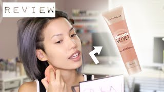 BRAND NEW | MAYBELLINE DREAM VELVET FOUNDATION REVIEW screenshot 2