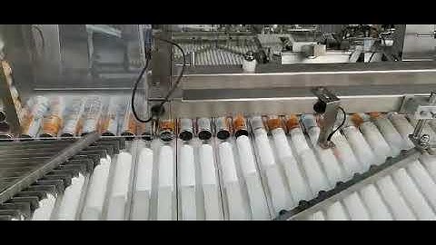 Video of automatic effervescent tablets packing machine