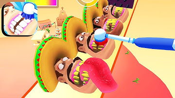 Teeth Runner - All Levels Gameplay Android,ios (Levels 21-22)