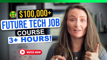 The ONLY Video You Need for a $100K AI Job (3-hour Training)