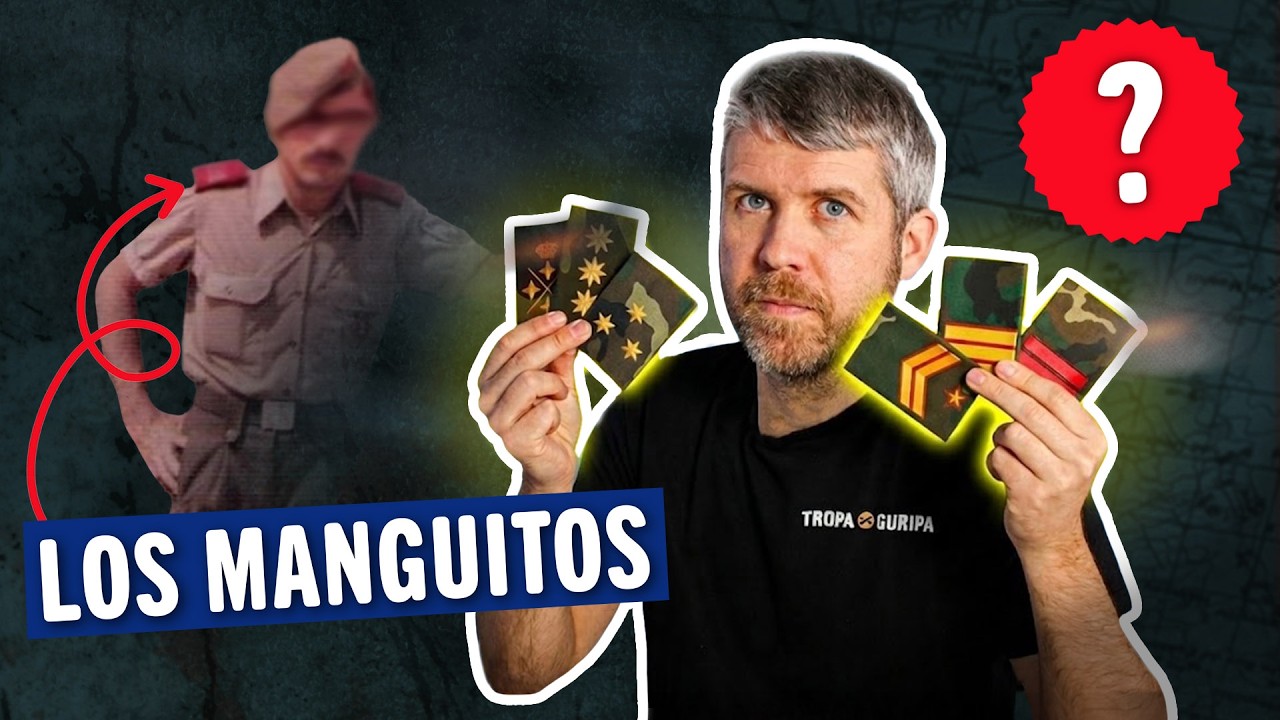 ¿Conoces los MANGUITOS del Ejército español? Historia de las divisas para hombreras