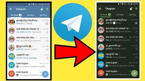 On/Off Dark Theme on Telegram || Enable/Disable Dark Mode on Telegram