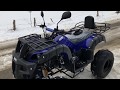 Pornire si test drive Atv 150 cm3 Hb tip Hummer roti 10”