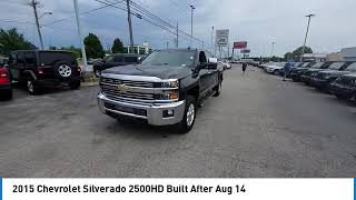 2015 Chevrolet Silverado 2500HD Built After Aug 14 near me Murfreesboro, Smyrna, La Vergne, Shelbyv