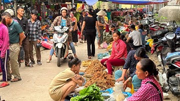 Mộc Mạc Hoang Sơ Chợ Phiên Miền Núi Bán Rất Nhiều Đồ Lạ | Miền núi tây bắc