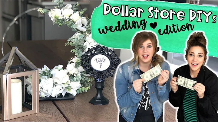 Dollar Store DIY | Wedding Dollar Store Hack | Centerpiece DIY