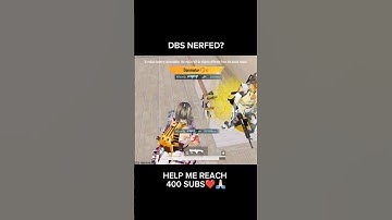 DBS NERFED BGMI 3.1 Update 🧲