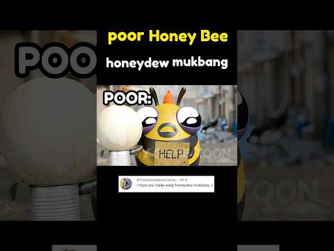 Eating emoticons in <strong>order</strong> honeydew mukbang #foor #honeybee