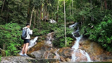 Solo Hiking Kanching Waterfalls (Level 1 to 7) in Eco Forest Park, Selangor