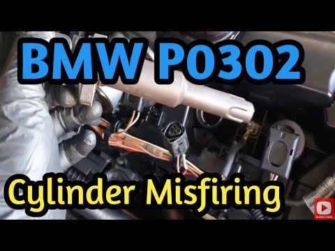 BMW ignition coil replacement (P0302) - YouTube
