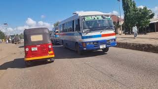 Part 3. Morogoro City tour from City Center to Msamvu Bus Terminal #tanzania #travel #tour