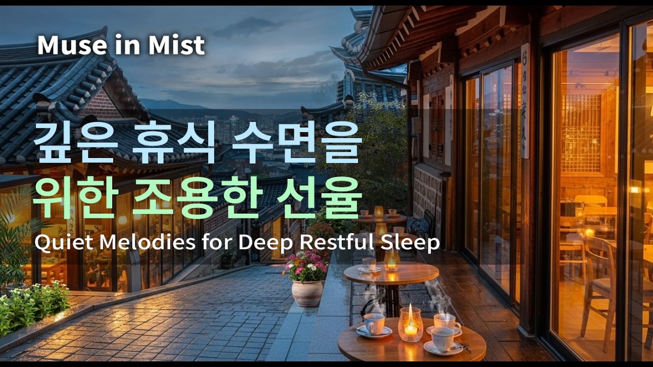 깊은 휴식 수면을 위한 조용한 선율 Quiet Melodies for Deep Restful Sleep | Muse in Mist