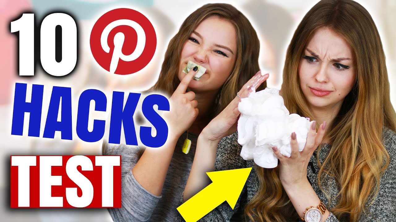 WIR TESTEN 10 PINTEREST BEAUTY HACKS mit Julia Beautx | XLAETA