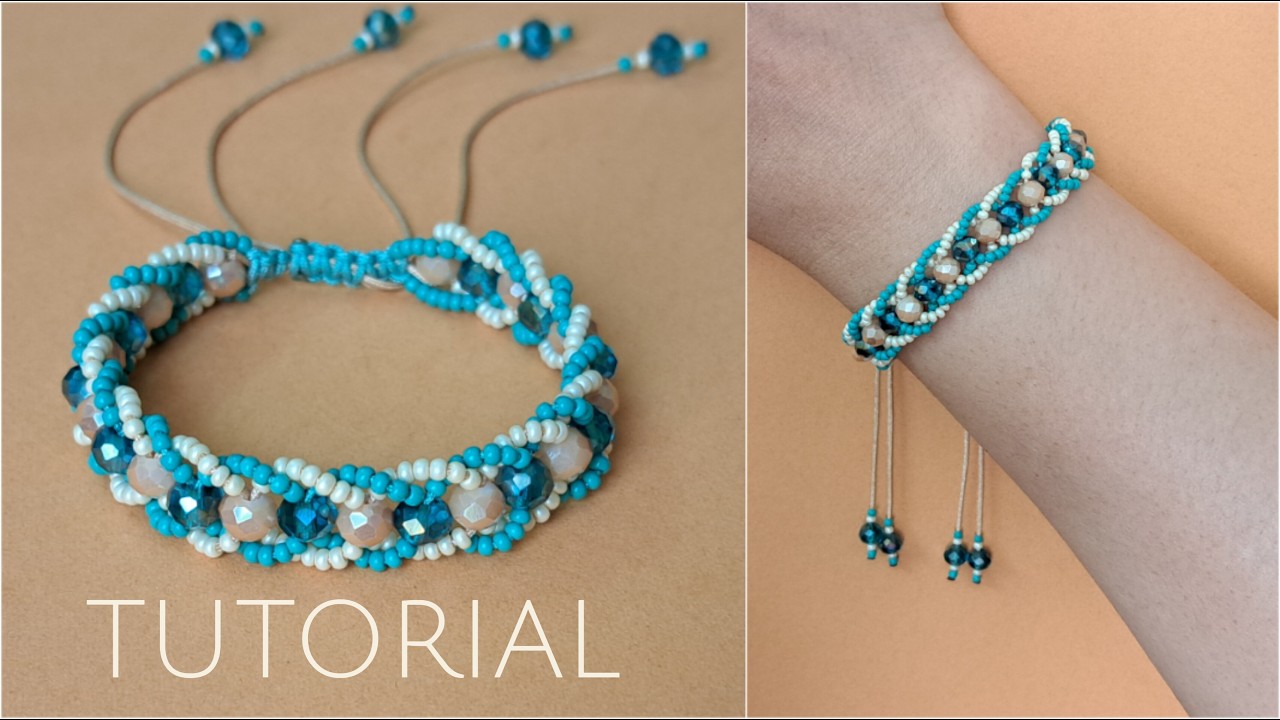 Charming Bracelet with Dreamy Colors, Crystals & Beads ✨ | How to Make It