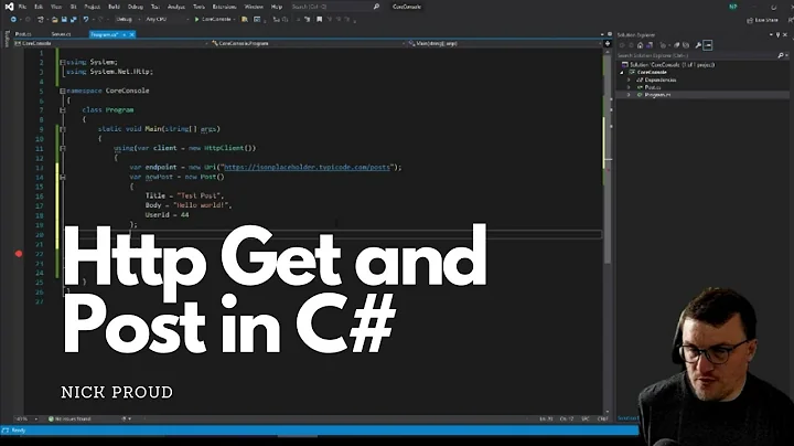 Http Get And Post In C#