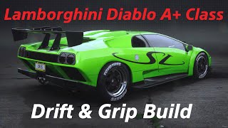 NFS Unbound | A+ Class Grip & Drift Build - Lamborghini Diablo