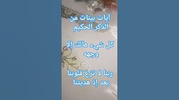 آيات بينات من الذكر الحكيم #اكسبلور #explore #quran #القرآن_الكريم #قرآن #ا #لايك #دويتو #لايك#قران