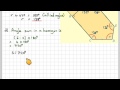 How To Work Out The Missing Angle In A Hexagon? - YouTube