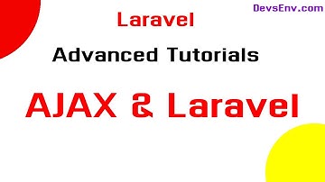 AJAX with Laravel - Learn AJAX with Laravel in 1 hour - Laravel Advanced Bangla Video Tutorial